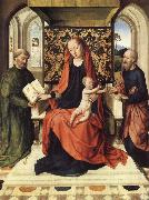 The Virgin and Child Enthroned with Saints Peter and Paul Dieric Bouts